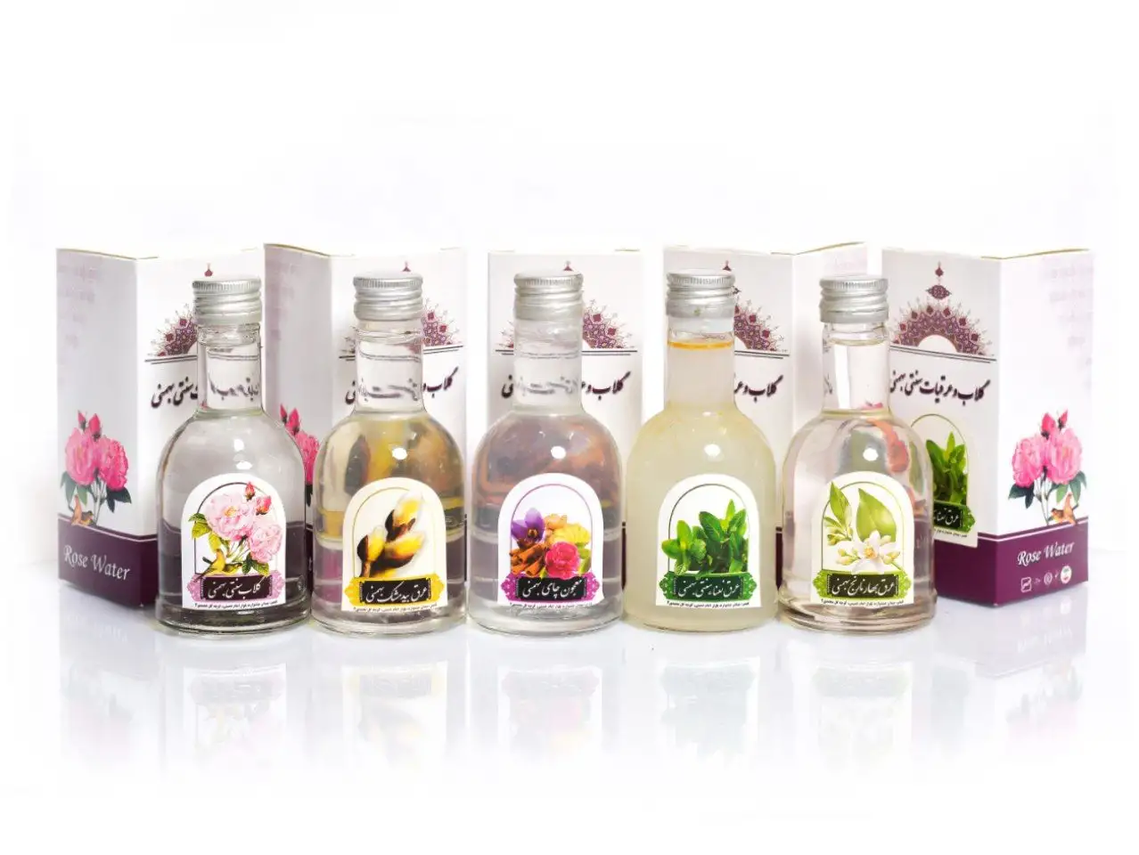 پک گلاب و عرقیات اصلی بهمنی