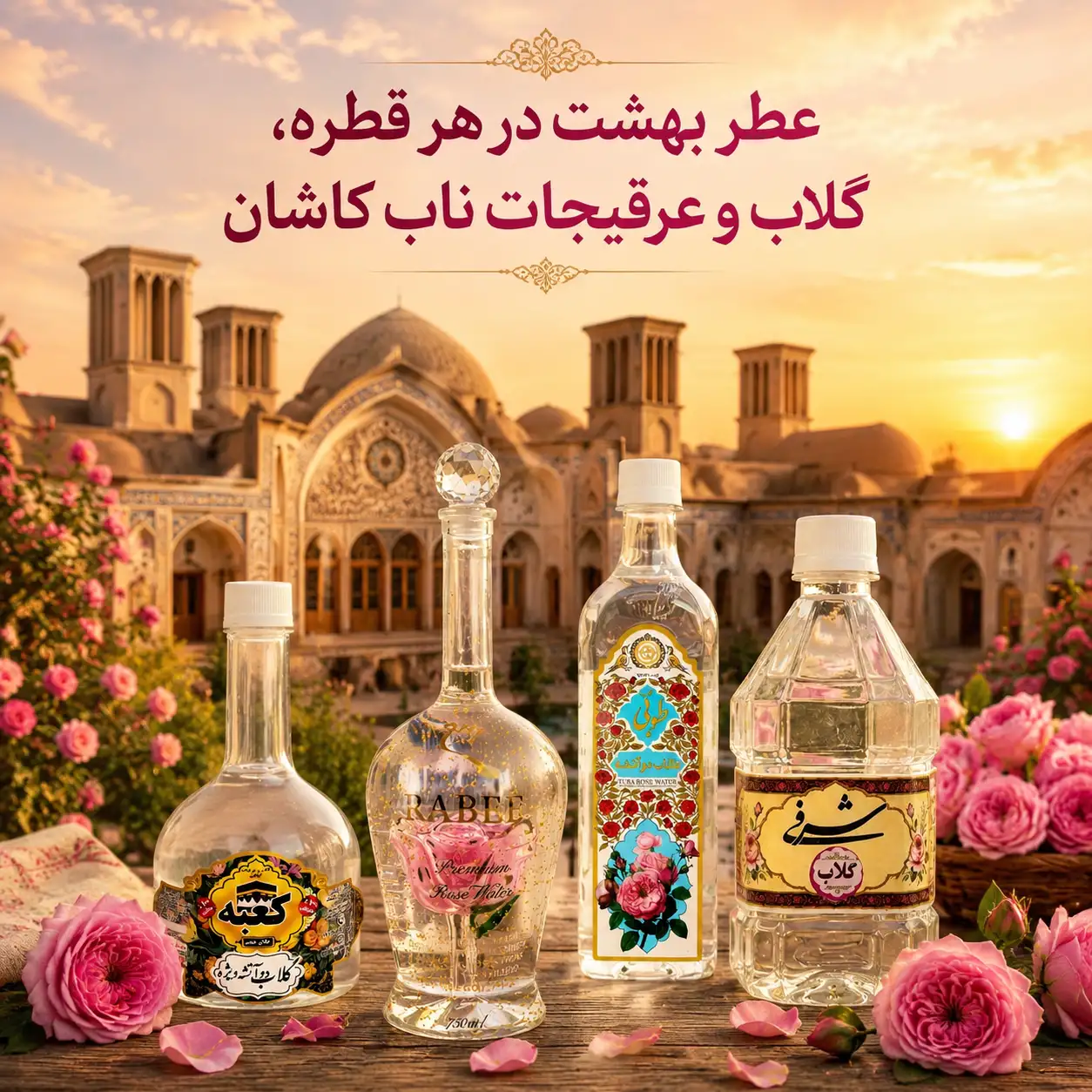 گلاب و عرقیجات